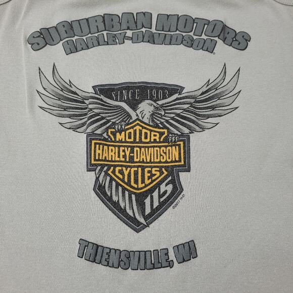 Harley Davidson 115 Year Anniversary Tank Top size Small - Picture 6 of 9